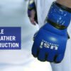 618E1 Amateur Mma Gloves Aplus-01 BLUE copy