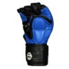 618E1 Amateur Mma Gloves Blue-3b copy