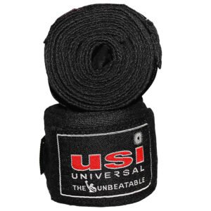 Boxing Crepe Hand Wraps (2.5mtr apx) - 628C - Black