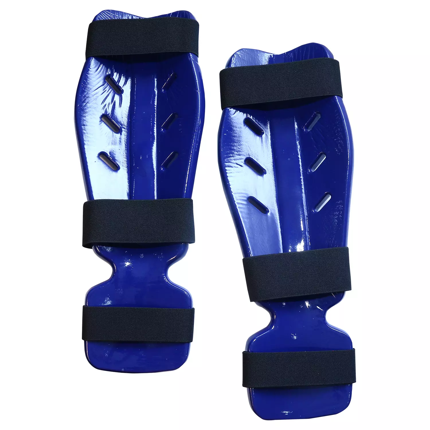 850D SHIN PADS WITH INSTEP - Blue view-02