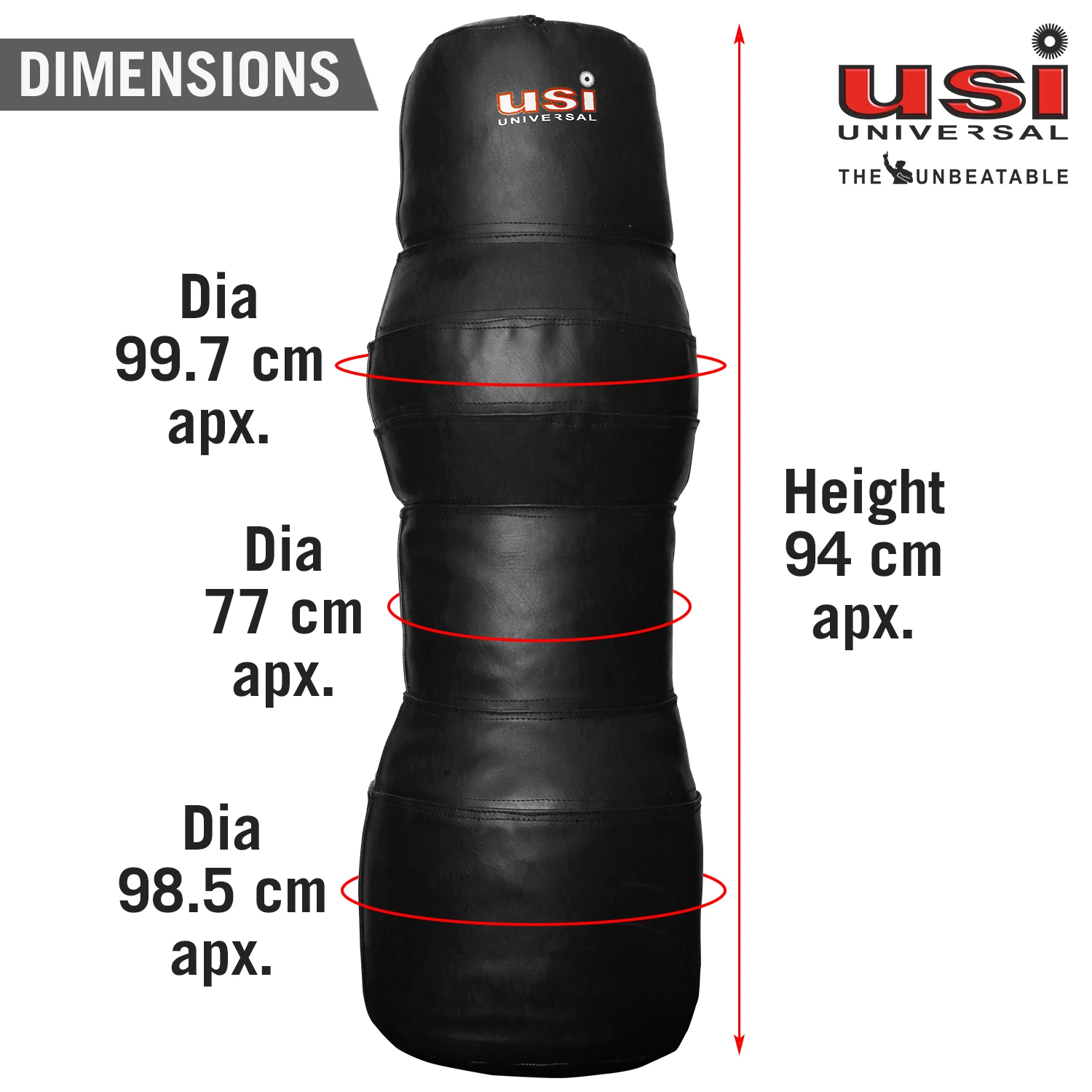 TDU THROW DUMMY dimensions