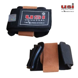 Leather Lifting Wraps with Wrist Support - 733WLSL