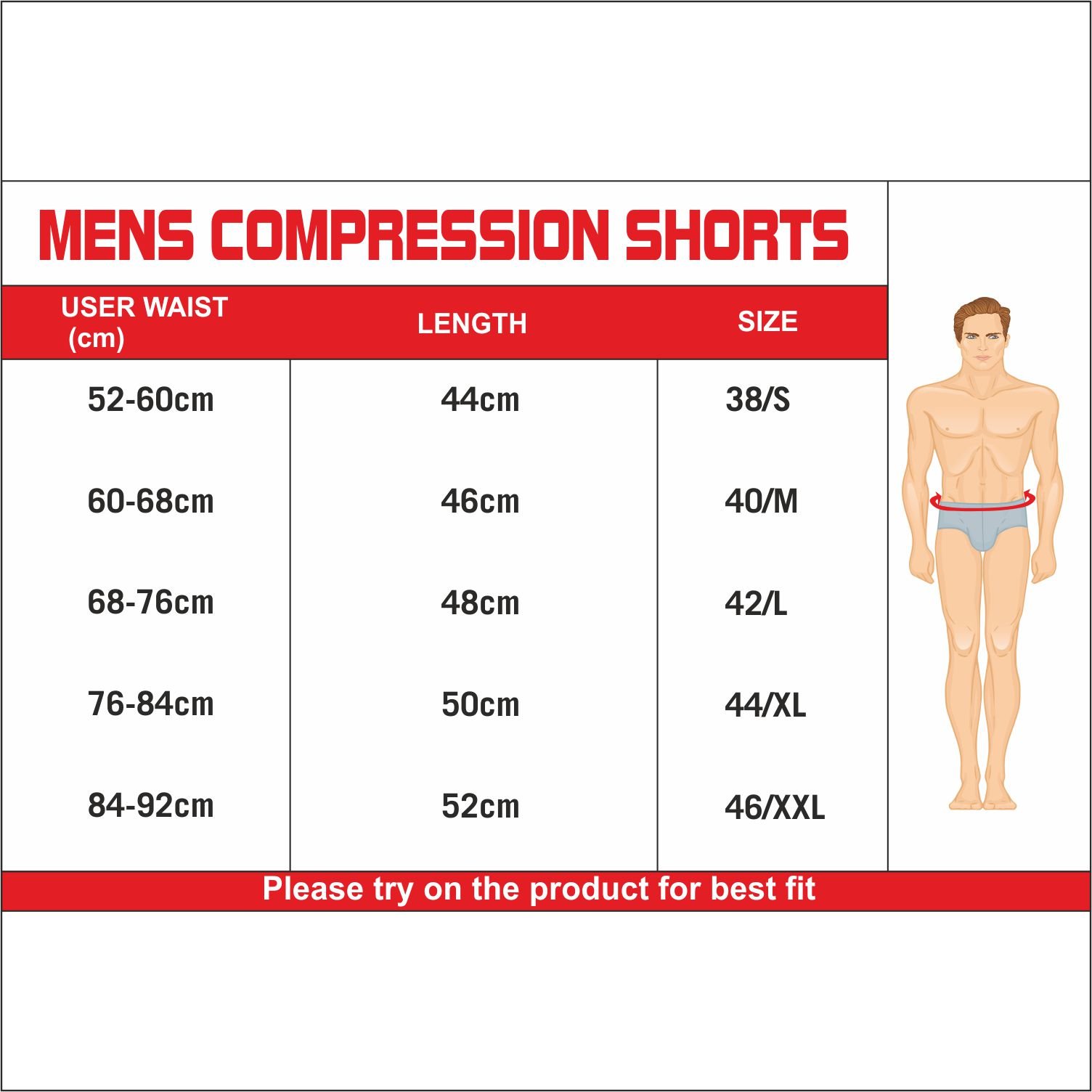 Mens Compression Shorts
