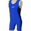 419WSM WRESTLING SUIT BLUE front