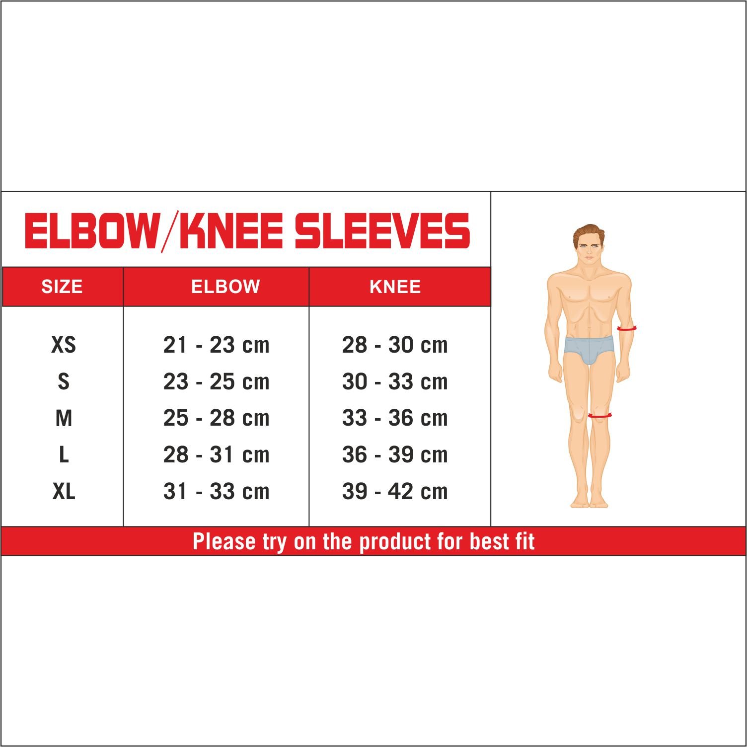 Elbow knee sleeves