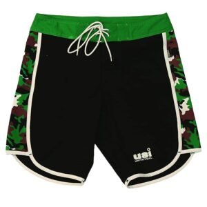 USI Universal Camo Physique Board Shorts - 411PC - Black, Large