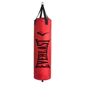 Everlast Core Polycanvas Bag Red  80LB/36kg (13x40) with carabiner