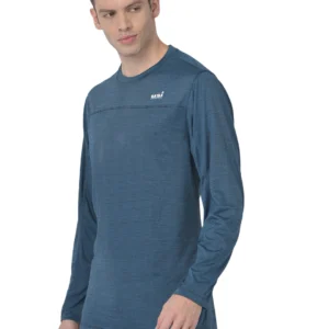 Bouncer Lite Tee Full Sleeves Blue Melange (G101B)