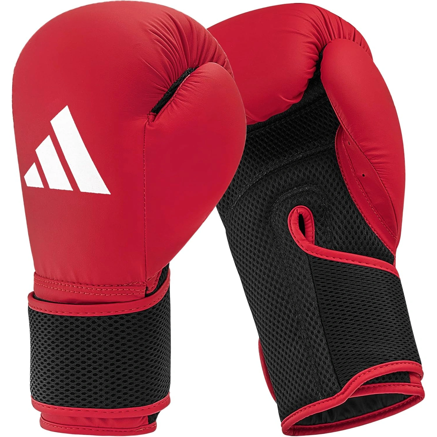 adidas HYBRID 25 BOXING GLOVES RED-07 copy